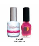 LeChat Perfect Match Nail Lacquer And Gel Polish, PMS042, Private Escort, 0.5oz