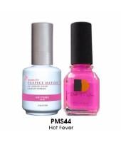LeChat Perfect Match Nail Lacquer And Gel Polish, PMS044, Hot Fever, 0.5oz