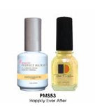 LeChat Perfect Match Nail Lacquer And Gel Polish, PMS053, Happily Ever After, 0.5oz
