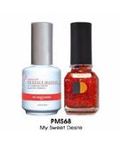 LeChat Perfect Match Nail Lacquer And Gel Polish, PMS068, My Sweet Desire, 0.5oz