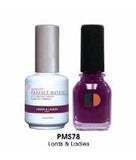LeChat Perfect Match Nail Lacquer And Gel Polish, PMS078, Lords & Ladies, 0.5oz