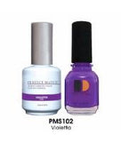 LeChat Perfect Match Nail Lacquer And Gel Polish, PMS102, Violetta, 0.5oz