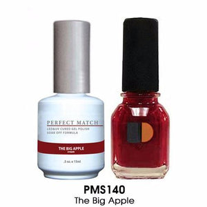 LeChat Perfect Match Nail Lacquer And Gel Polish, PMS140, The Big Apple, 0.5oz