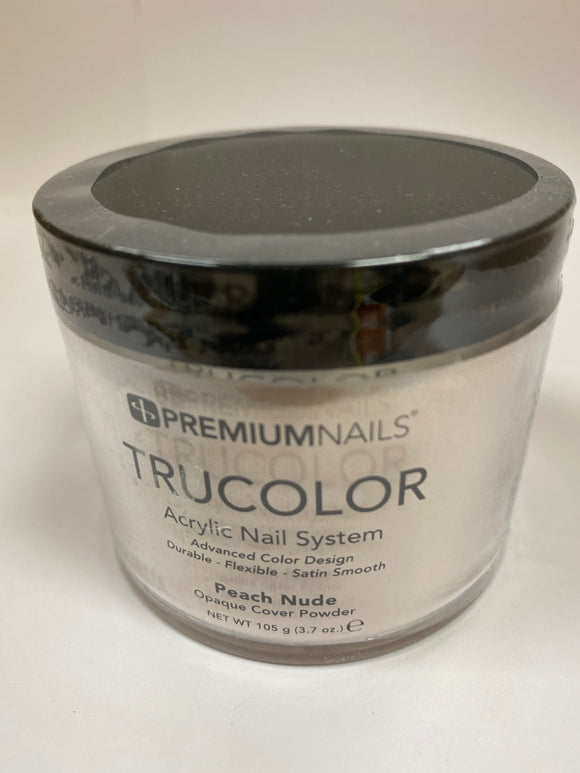 PremiumNails TRUCOLOR Nail Sculpting Powder | Peach Nude 3.7oz.