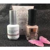 LeChat Perfect Match Nail Lacquer And Gel Polish, PMS195, Fairy Collection, Willow Whisper, 0.5oz