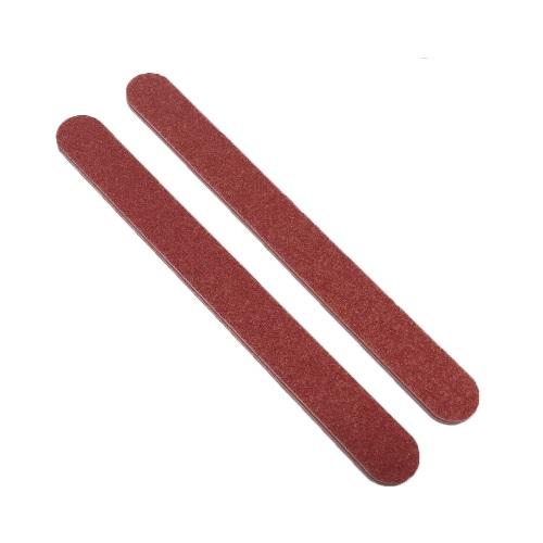Nail File RED, Grit 80/80, Made In USA