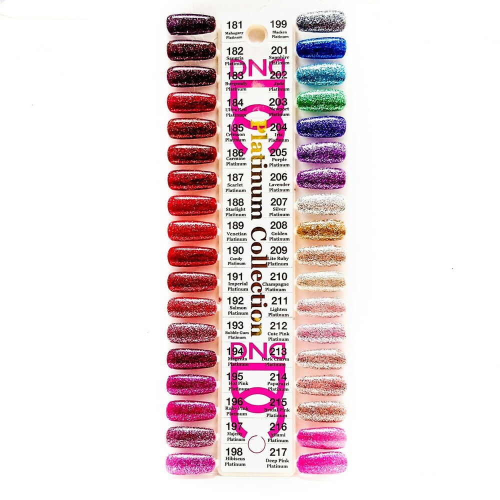 DC Gel Platinum Collection, 0.6oz, Full Line 36 Colors