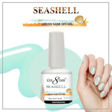 Cre8tion Seashell Gel Polish, Full line of 12 colors (from SS01 to SS12), 0.5oz