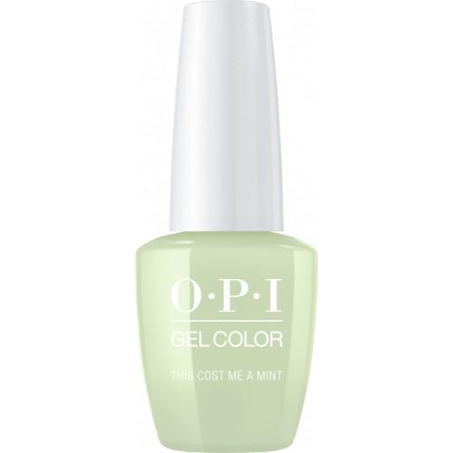 OPI Gelcolor, T72, This Coast Me A Mint, 0.5oz