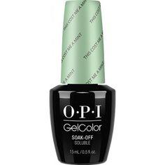 OPI Gelcolor, T72, This Coast Me A Mint, 0.5oz