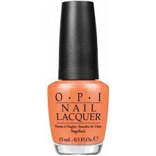 OPI Nail Lacquer, NL C33, Coca-Cola Collection, Orange You Stylish