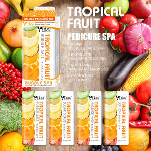 NBC Deluxe Pedicure 4 Step, Tropical (50pcs/case)