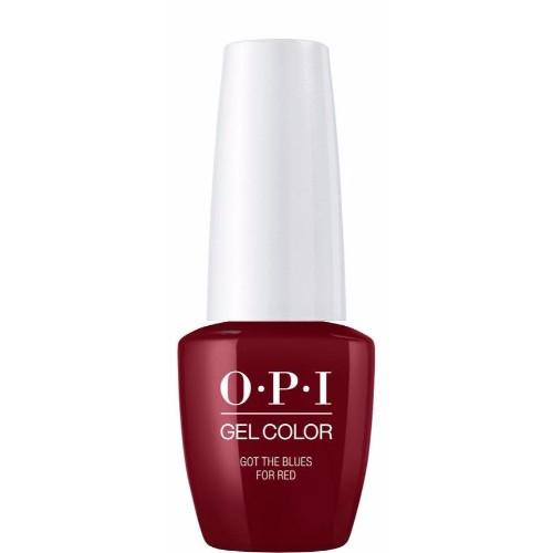 OPI GelColor, W52, Got The Blues For Red, 0.5oz