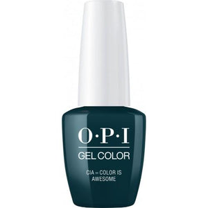 OPI GelColor, Washington DC Collection, W53, CIA= Color is Awesome, 0.5oz