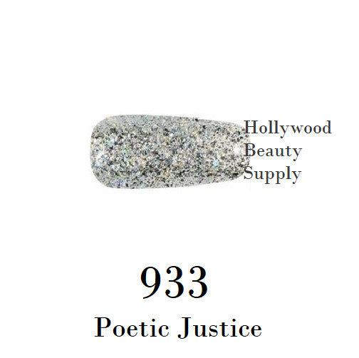 DND Nail Art Gel, Super Platinum Collection, 933, Poetic Justice , 0.5oz