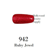 DND Nail Art Gel, Super Platinum Collection, 942, Ruby Jewel , 0.5oz