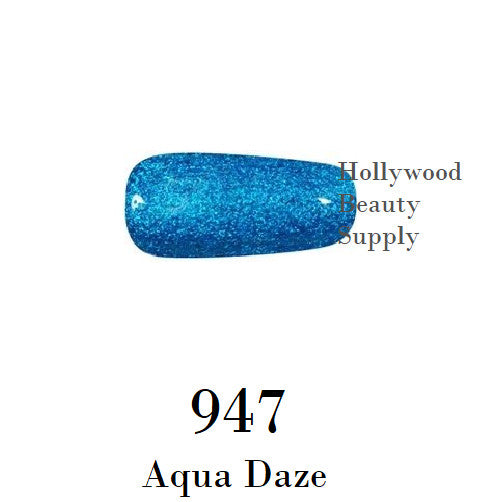 DND Nail Art Gel, Super Platinum Collection, 947, Aqua Daze , 0.5oz
