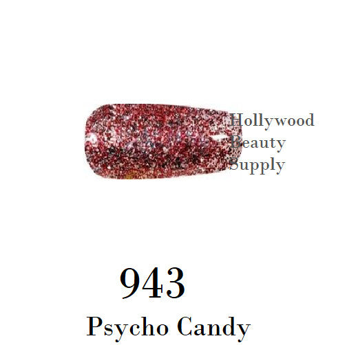 DND Nail Art Gel, Super Platinum Collection, 943, Psycho Candy , 0.5oz